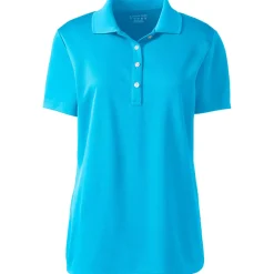 Women's Short Sleeve Solid Active Polo