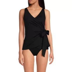 Women's Side Tie Tankini Top
