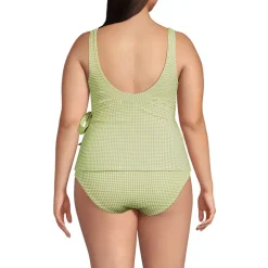 Women's Side Tie Tankini Top