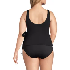 Women's Side Tie Tankini Top