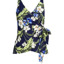 Women's Side Tie Tankini Top