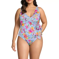 Women's Side Tie Tankini Top