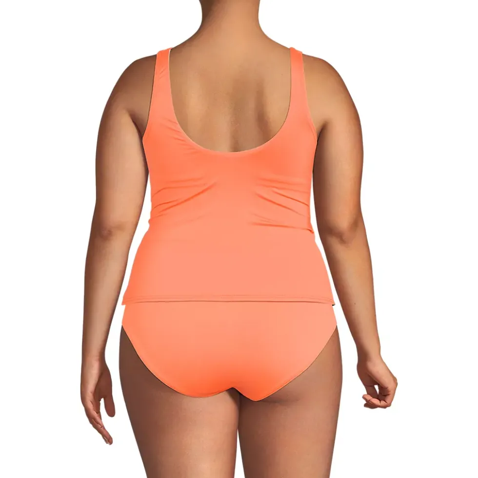 Women's Side Tie Tankini Top
