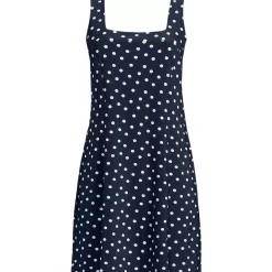 Women's Silky Knit Mini Shift Dress