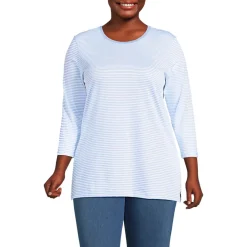 Women's 3/4 Sleeve Cotton Supima Tunic