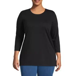 Women's 3/4 Sleeve Cotton Supima Tunic