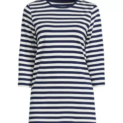 Women's 3/4 Sleeve Cotton Supima Tunic