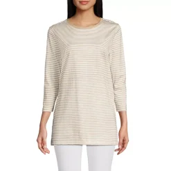 Women's 3/4 Sleeve Cotton Supima Tunic
