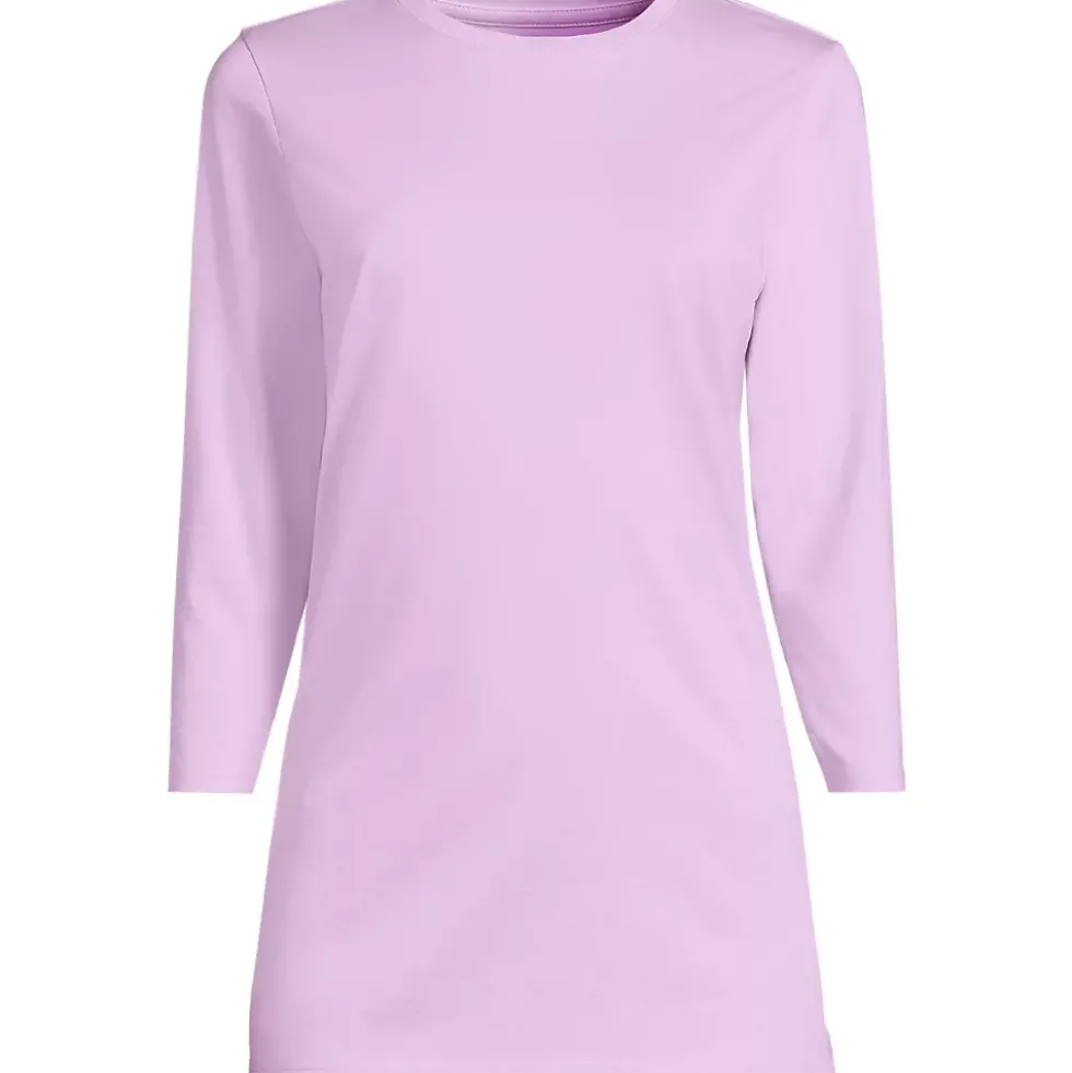 Women's 3/4 Sleeve Cotton Supima Tunic