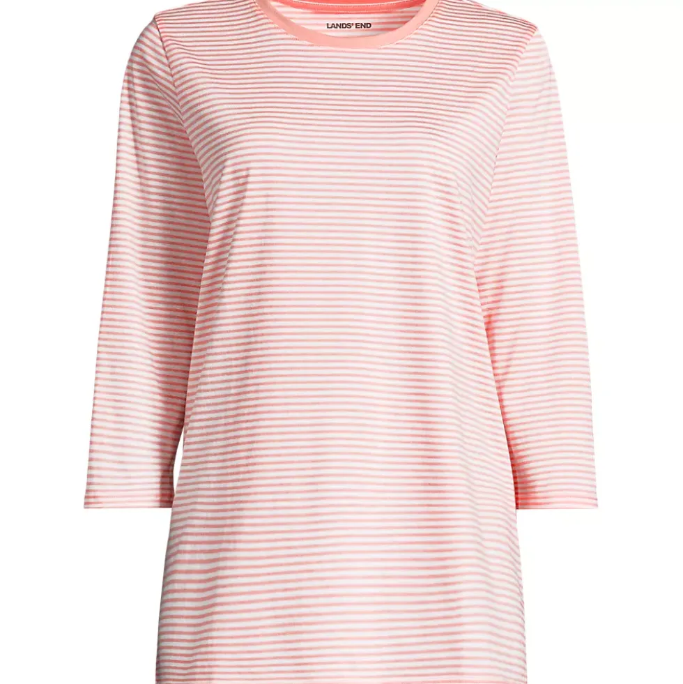 Women's 3/4 Sleeve Cotton Supima Tunic