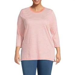 Women's 3/4 Sleeve Cotton Supima Tunic