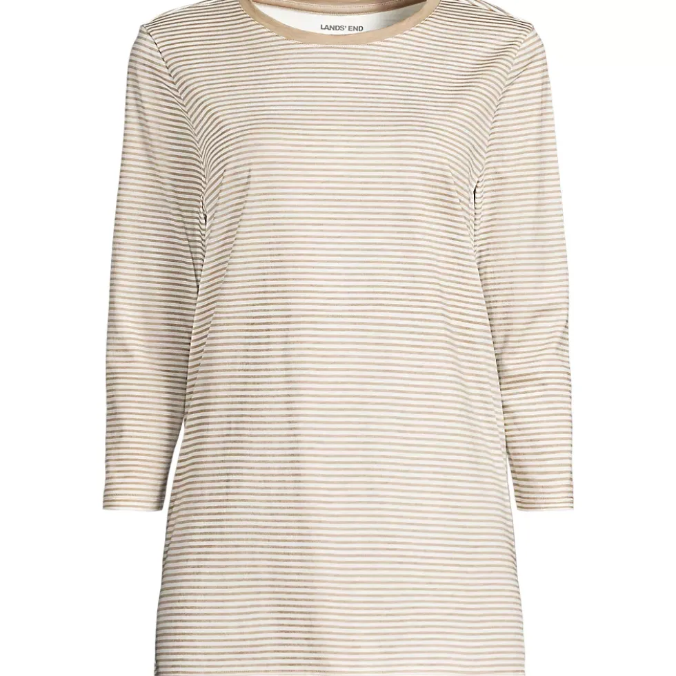 Women's 3/4 Sleeve Cotton Supima Tunic