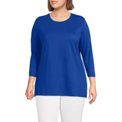 Women's 3/4 Sleeve Cotton Supima Tunic