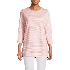 Women's 3/4 Sleeve Cotton Supima Tunic