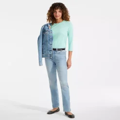 Women's 3/4 Sleeve Cotton Supima Tunic