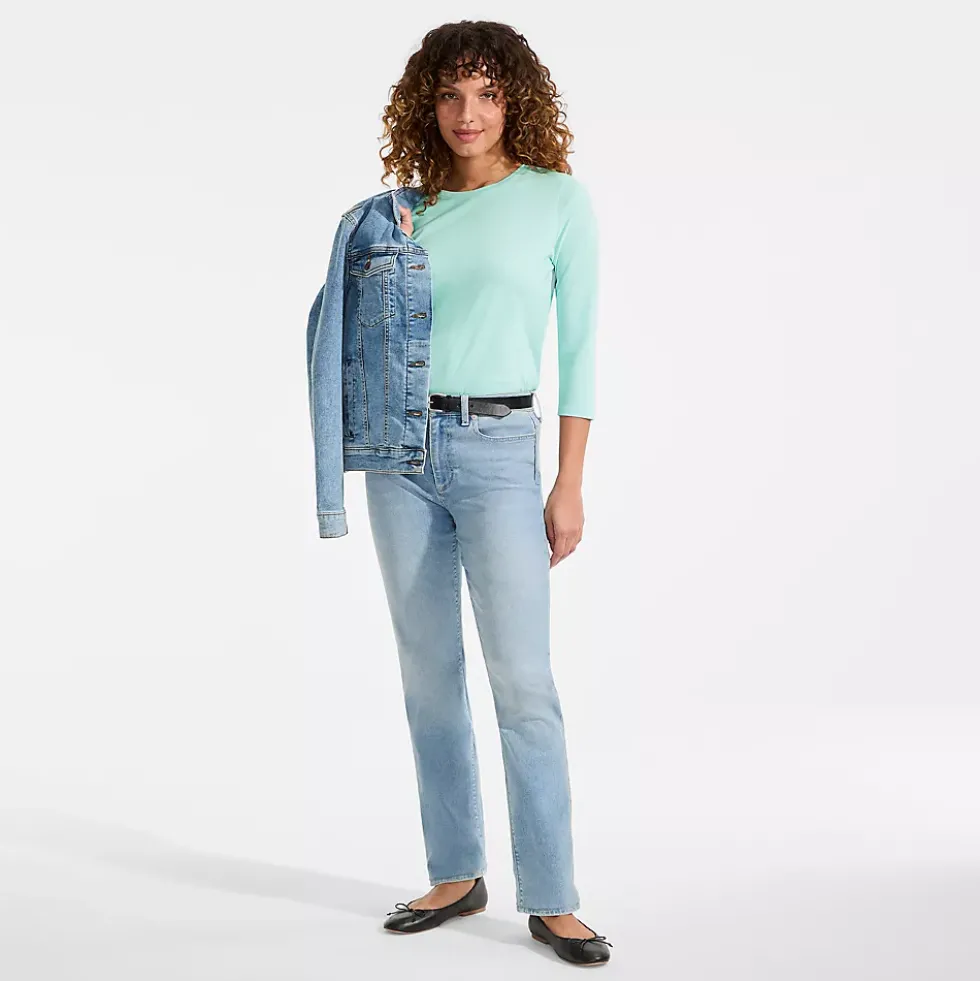 Women's 3/4 Sleeve Cotton Supima Tunic