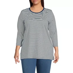 Women's 3/4 Sleeve Cotton Supima Tunic