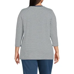 Women's 3/4 Sleeve Cotton Supima Tunic