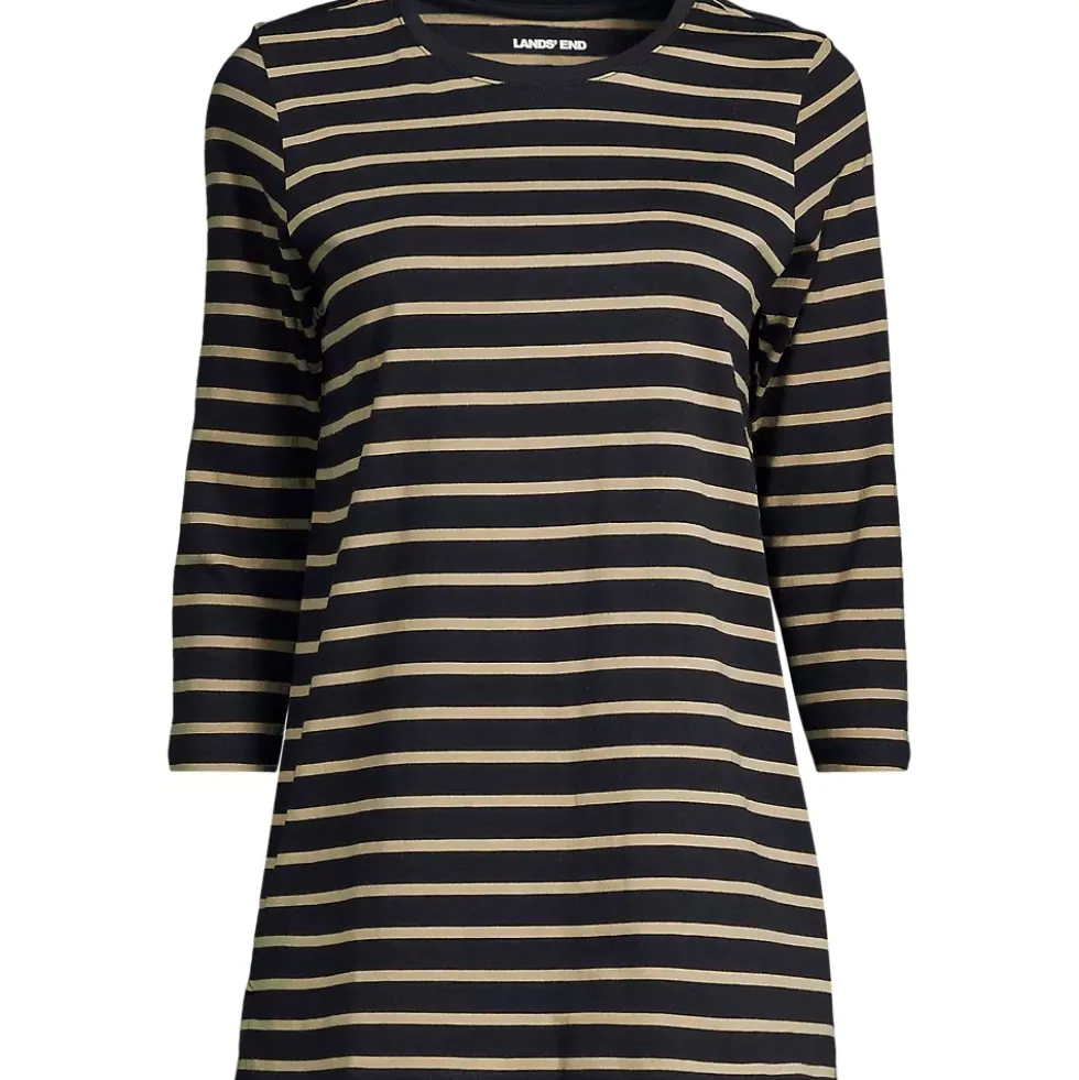 Women's 3/4 Sleeve Cotton Supima Tunic