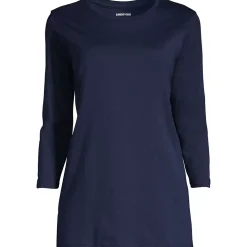 Women's 3/4 Sleeve Cotton Supima Tunic