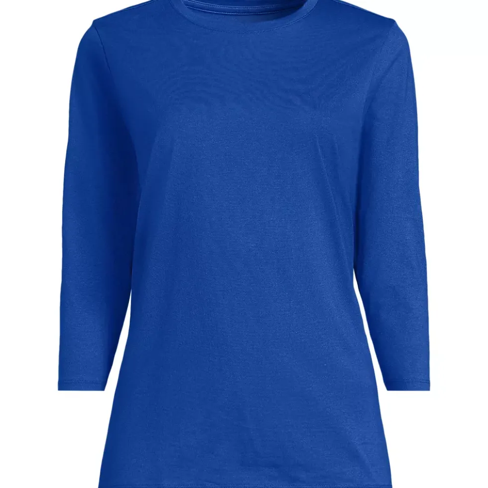 Women's 3/4 Sleeve Cotton Supima Tunic