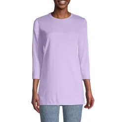 Women's 3/4 Sleeve Cotton Supima Tunic