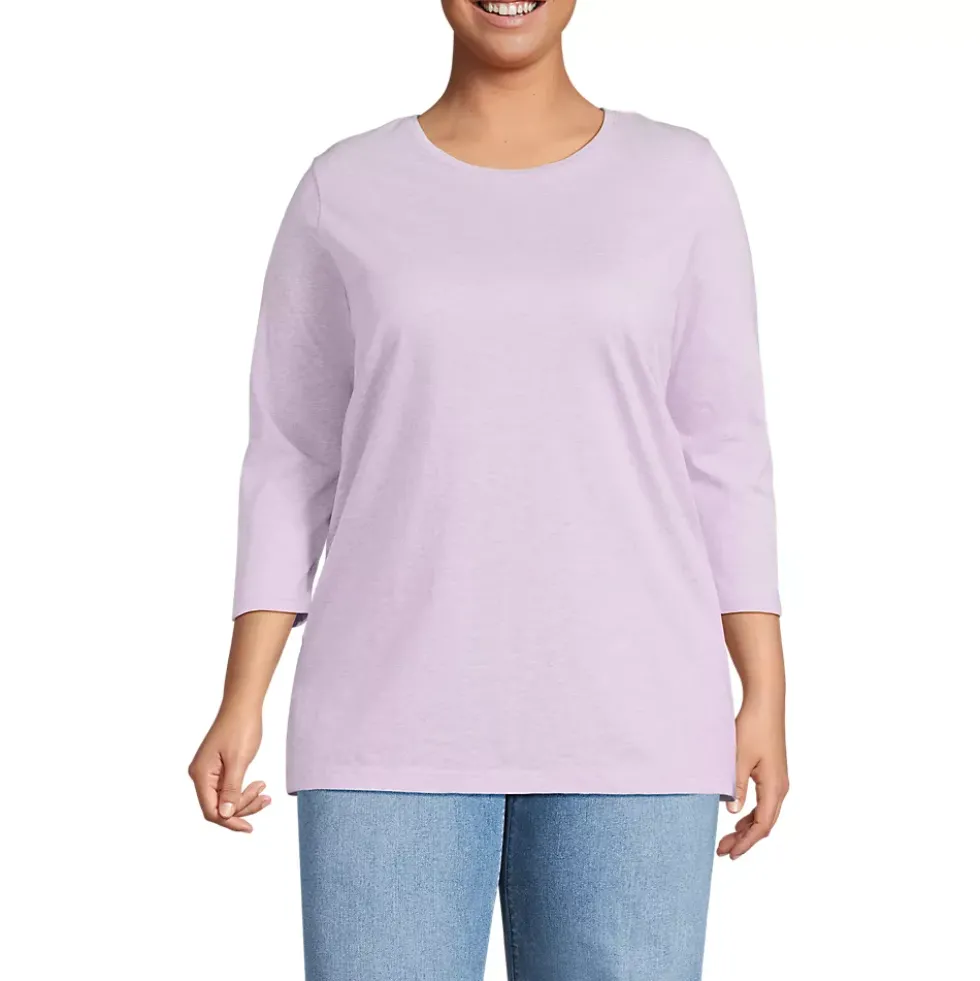 Women's 3/4 Sleeve Cotton Supima Tunic