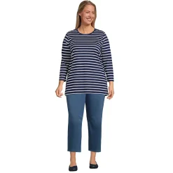 Women's 3/4 Sleeve Cotton Supima Tunic