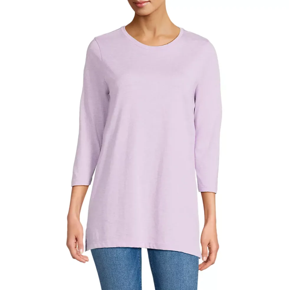 Women's 3/4 Sleeve Cotton Supima Tunic
