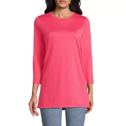 Women's 3/4 Sleeve Cotton Supima Tunic