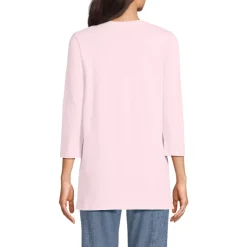 Women's 3/4 Sleeve Cotton Supima Tunic