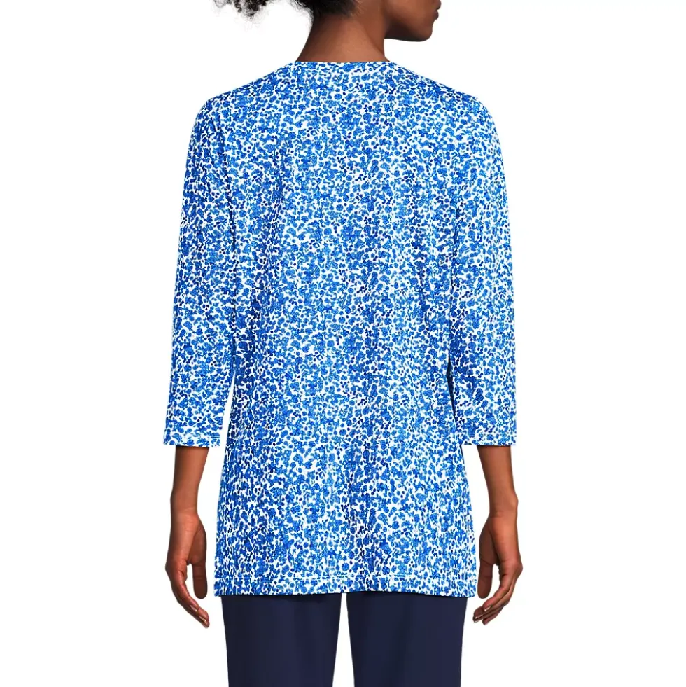 Women's 3/4 Sleeve Cotton Supima Tunic