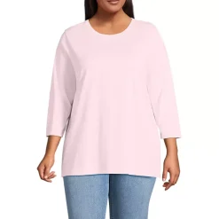 Women's 3/4 Sleeve Cotton Supima Tunic