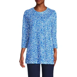 Women's 3/4 Sleeve Cotton Supima Tunic