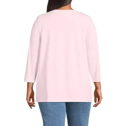 Women's 3/4 Sleeve Cotton Supima Tunic