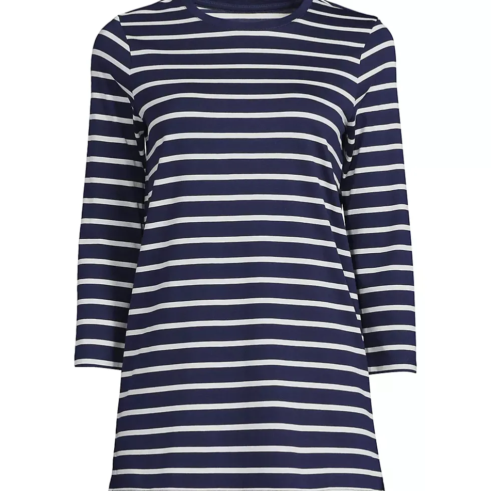 Women's 3/4 Sleeve Cotton Supima Tunic