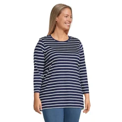 Women's 3/4 Sleeve Cotton Supima Tunic