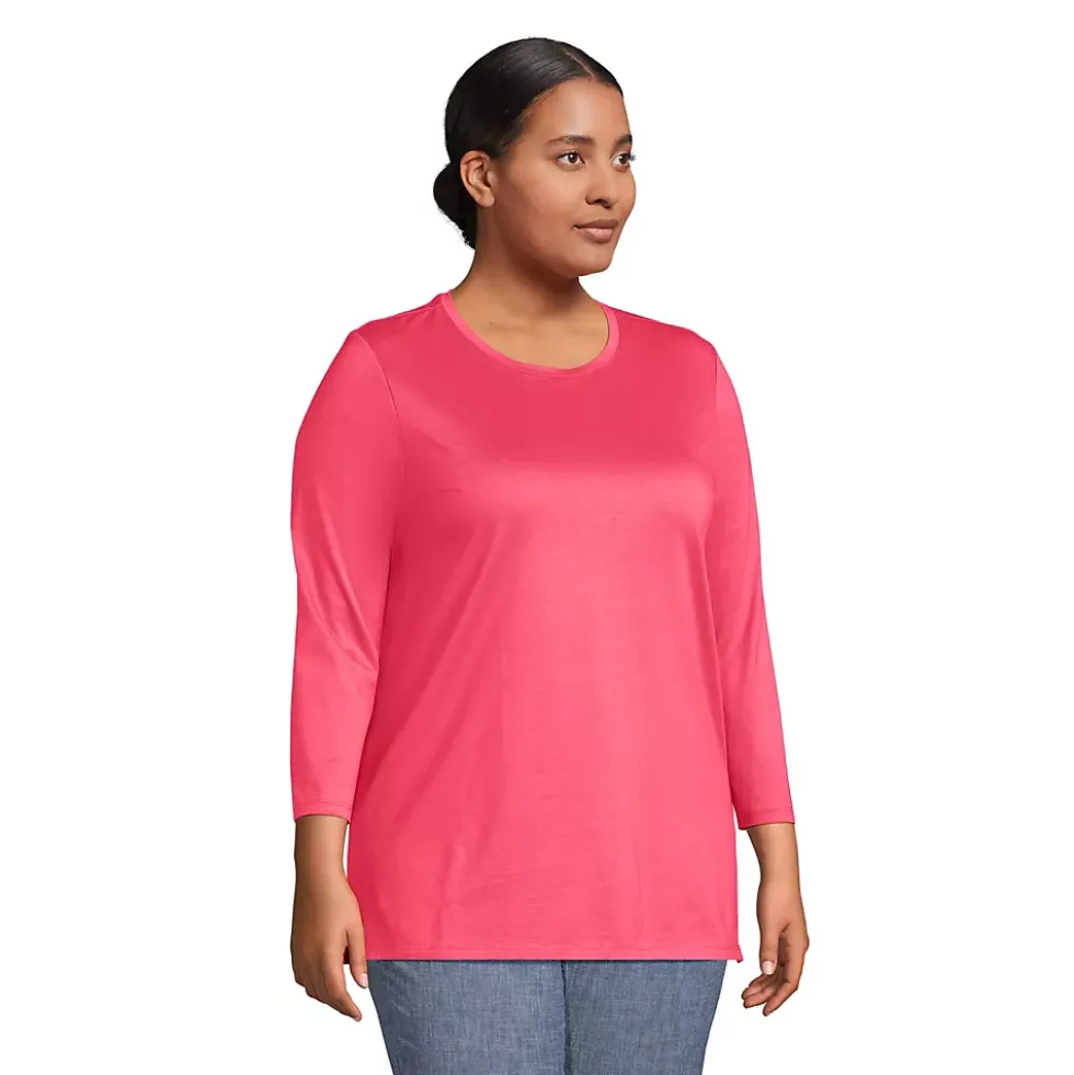 Women's 3/4 Sleeve Cotton Supima Tunic