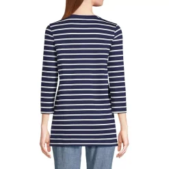 Women's 3/4 Sleeve Cotton Supima Tunic