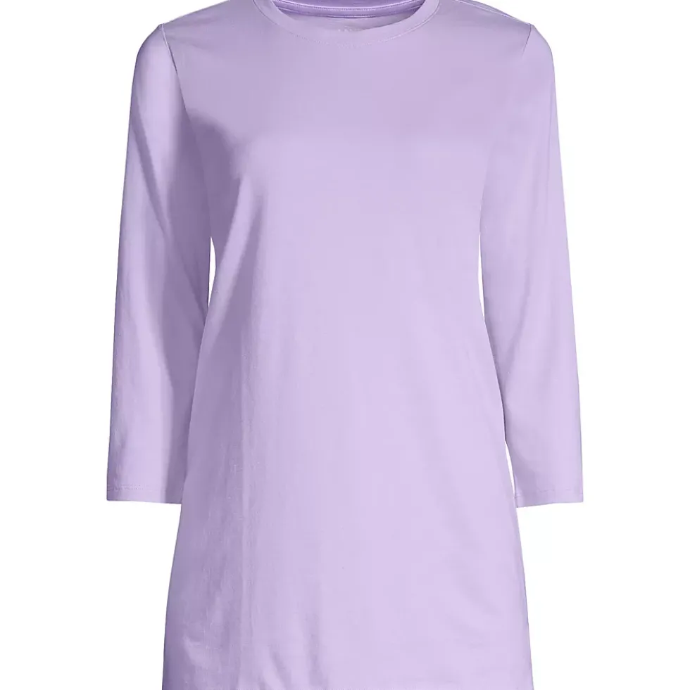 Women's 3/4 Sleeve Cotton Supima Tunic