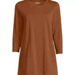 Women's 3/4 Sleeve Cotton Supima Tunic