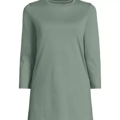 Women's 3/4 Sleeve Cotton Supima Tunic