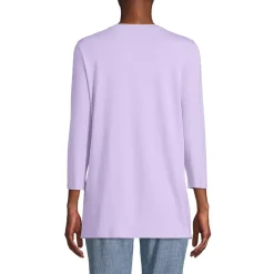 Women's 3/4 Sleeve Cotton Supima Tunic