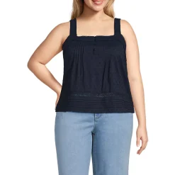 Women's Sleeveless Clipdot Shell