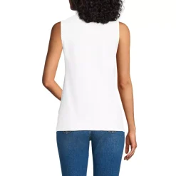 Women's Sleeveless Polished Essentials Mock Neck Top