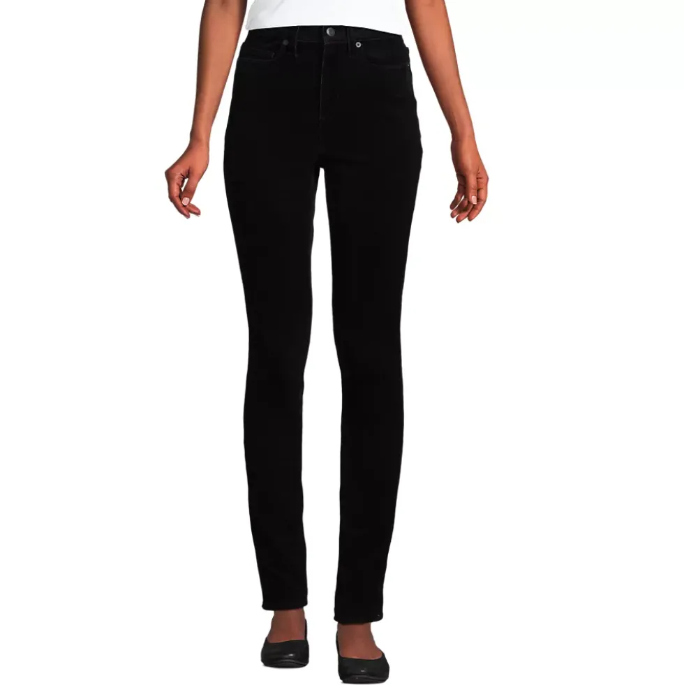 Women's Slender High Rise Corduroy Skinny Pants