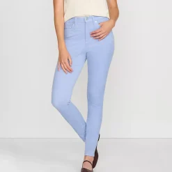 Women's Slender High Rise Corduroy Skinny Pants