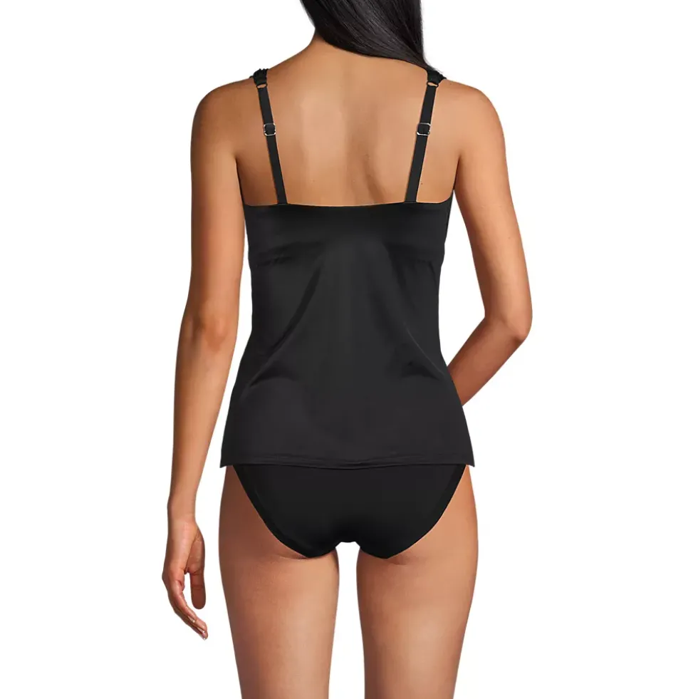 Women's Slender Lite Sweetheart Shirred Tankini