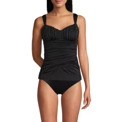 Women's Slender Lite Sweetheart Shirred Tankini