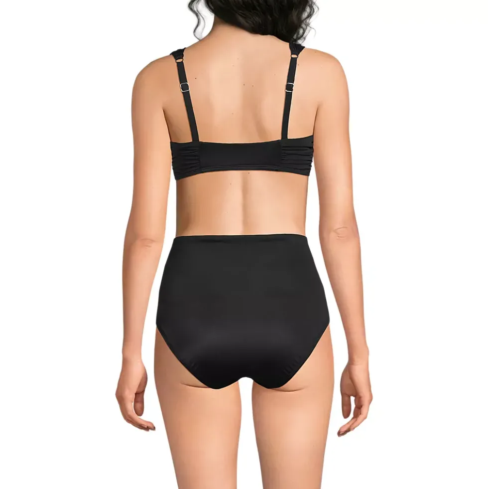 Women's Slender Lite Sweetheart Shirred Bikini Top